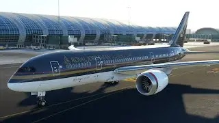 DUBAI TAKE OFF BOEING 787-800