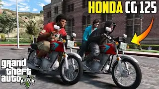 Jimmy Buying HONDA CG 125 Motorcycle | GTA 5 Pakistan Gameplay