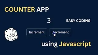 Step-by-Step Guide to Building a Counter App in JavaScript | @jahanzaibcoder65
