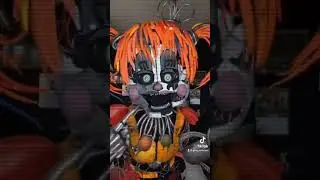 Scrap Baby cosplay 🤡 #shorts