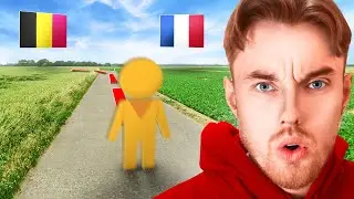 I Walked from Paris to Belgium on Google Streetview