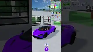 Mansion Tycoon: McLaren 765LT Colour Options!