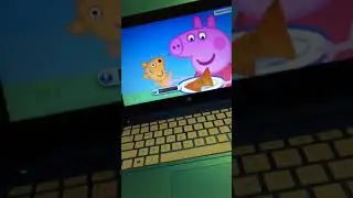 Reacting to Peppa Pig says bad words