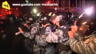 "Беркут" прессует митингующих на Майдане в Киеве #1 (24-11-2013)| Ukraine euroclashes