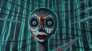 Psychedelic Trance - Electric Samurai / Trippy Animation 👽 Psytrance mix 2024 (AI Graphic Visuals)