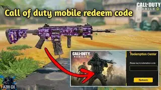 Call of duty Redeem code October 2023