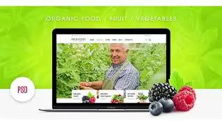 Fresh Food – Organic Food/Fruit/Vegetables eCommerce PSD Template | Themeforest Website Templates