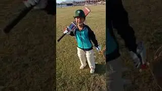 playing cricket