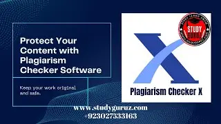 Ultimate Guide: Plagiarism Check with Plagiarsim Check Software Plagiarism Checker X