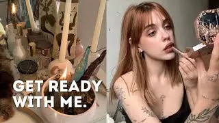 макияж косметикой flower knows и уход за волосами как в салоне 🦢