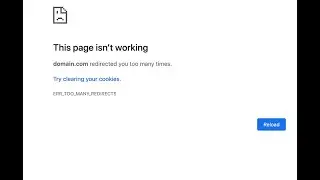 Too many redirects I How to fix too many redirects error in opening Facebook page @ Chrome