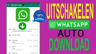 Hoe automatisch downloaden in WhatsApp uit te schakelen