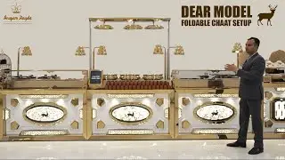 New collection of Chaat setup for Banqueting and catering company that can increase your Booking
