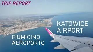 I'm flying from Rome to Katowice | Wizzair | A320neo | Trip report