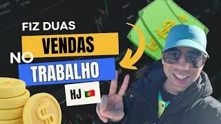 FIZ DUAS VENDAS NO TRABALHO 🎉 FIQUEI SEM INTERNET EM CASA 🇵🇹