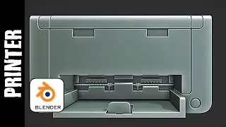 BLENDER: PRINTER (MODELING)