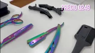 Set de tijeras para barbería