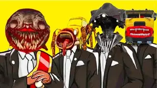 CHOO CHOO CHARLES & CAR EATER & TRIPOD MONSTER & TRUCK EATER - Astronomia Coffin Dance Meme