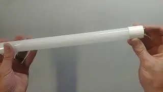 Easily change a flourescent tube to LED tube.