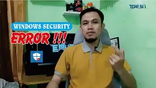 WINDOWS SECURITY ERROR | SILANG MERAH FIX