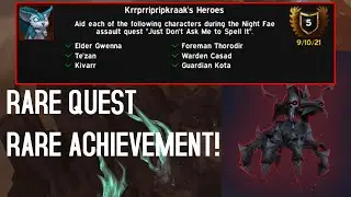 Krrprripripkraak's Heroes - WoW Achievement - Patch 9.1