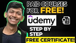 Get Paid Courses for FREE! | How to Get Udemy Courses for Free with Certificate in 2023