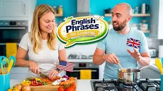 PV5 Common Cooking Phrasal Verbs | Speak Natural English Vocabulary in the Kitchen at Home