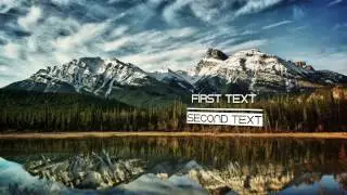 Epic Parallax Slideshow After Effects Project