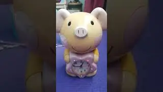 Pig alarm clock
