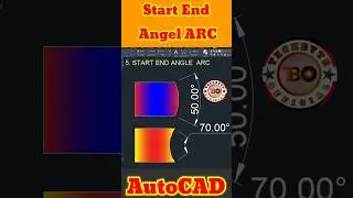 Start End Angle ARC Command In AutoCAD l how to draw line in autocad👂