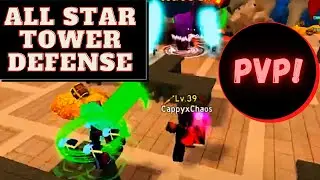I ALMOST WON AGAINST A LVL 100!!! | All Star Tower Defense PVP!
