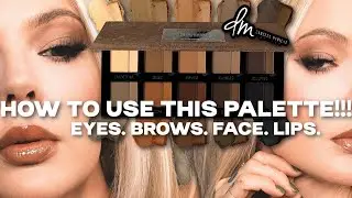 DANESSA MYRICKS GROUNDWORK PALETTE REVIEW & FULL FACE FIRST IMPRESSIONS is it worth the money?!