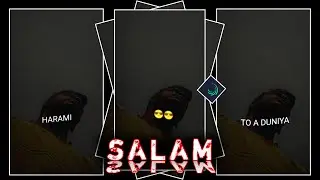 SALAM KARENGE XML BY EY SUDIP EDITOR|| ATTITUDE XML || ALIGHT MOTION XML || LINK IN DISCRIPTION