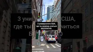 3 ВУЗА США, где можно учиться БЕСПЛАТНО 