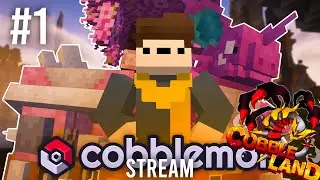 Having Fun Chilling on the Cobbleland Server! (Cobblemon Stream 1)