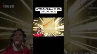 SPEED PACKS A GIRL ON FIFA 😂