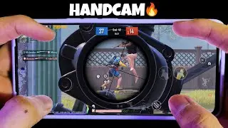BEST HANDCAM 4 Finger + Gyroscope | IQOO NEO 6 ❤️ | PUBG Mobile