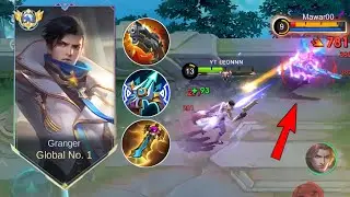 GRANGER NEW OP TRICK AND GUIDE TO RANK UP FASTER!! WTF 1 SHOT BUILD IN GOLD LANE