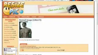 resizing an image