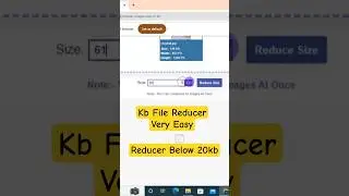 Kb,Mb File Reducer Online 
