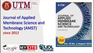 Journal of Applied Membrane Science & Technology (AMST)