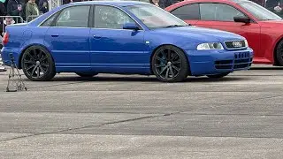Race1000 Halfmile Audi S4 B5 Pop and Bangs AMAZING START