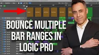Bouncing Multiple Bar Ranges in Logic Pro with Auto Bounce