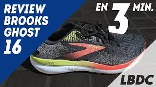 Review Brooks Ghost 16 en 3 minutos