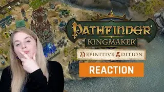 My reaction to the Pathfinder: Kingmaker Definitive Edition Trailer | GAMEDAME REACTS