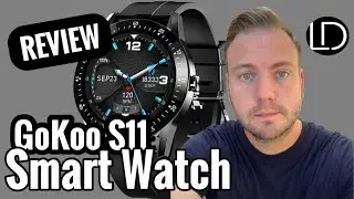BEST BUDGET SMART WATCH for FITNESS GOKOO S11 GPS Apple Heath Kit & Heart Rate SENSOR