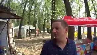 (Отдых в Самаре) ( часть 2) Пляж на Красной Глинке 29 июня 2016 г