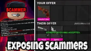 Exposing a Scammer in Murder Mystery 2