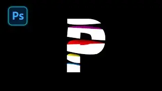 How To Create Amazing Colorful Sliced text Effect in Photoshop | Photoshop Tutorial!