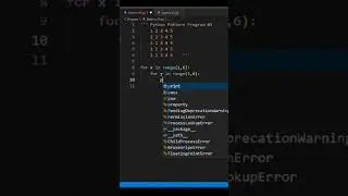 Python Programing Basic Tutorial || Python Pattern #python #coding #programming #viral #shots #trend